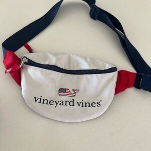 Vineyard Vines x Target Red White Blue Fanny Pack